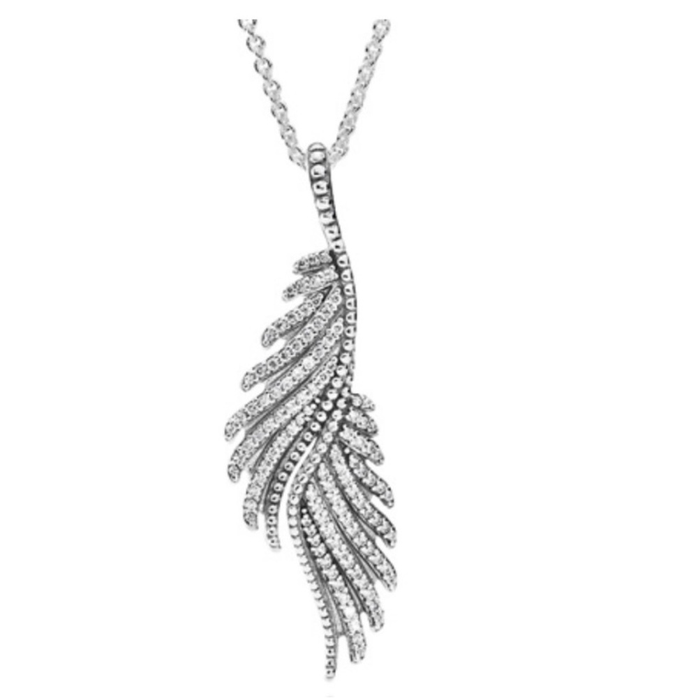 Pandora Majestic Feathers Necklace